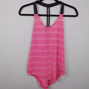 Nike Pure Elastika Elevate Striped Dri Fit Tank